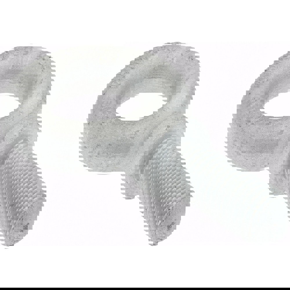 Fixed Lifting Eye Bolt: With Shoulder, 12,000 lb Capacity, 1-1/8-7 Thread, Grade C-1035 Forged Steel